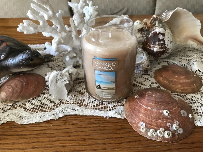 Yankee Candle, Large Jar Candle, 22 oz, Sun & Sand¬Æ - Walmart.com