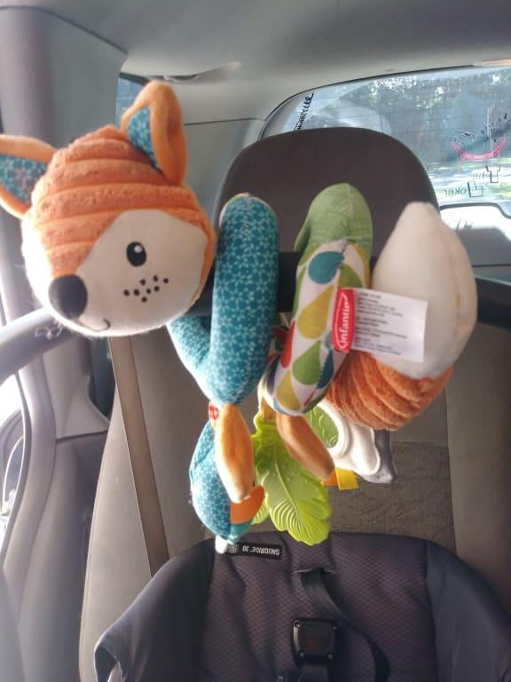 infantino go gaga spiral car seat activity toy