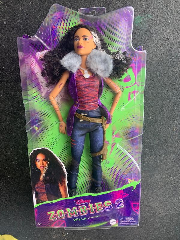 Disney's Zombies 2, Willa Lykensen Werewolf Doll Wearing Rocker Outfit ...