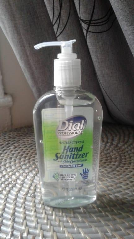 Dial gel hand sanitizer 7.5 oz sale