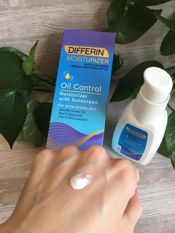 differin oil absorbing moisturizer with spf 30