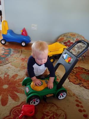 little tikes lawn mower walmart