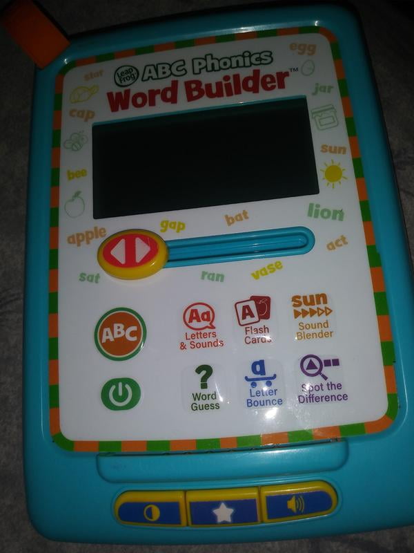 LeapFrog ABC Phonics Word Builder Activity Cards With Sound