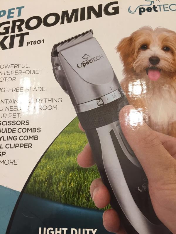 pet tech dog grooming kit