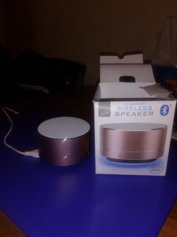 Ilive aluminum wireless best sale speaker