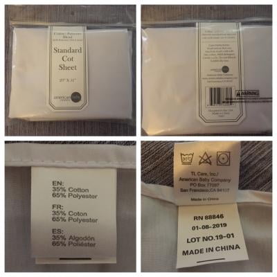 daycare cot sheets walmart