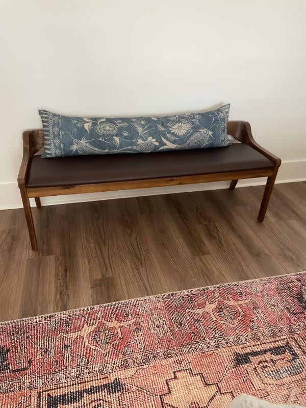 Boraam rasmus low 2024 back dining bench