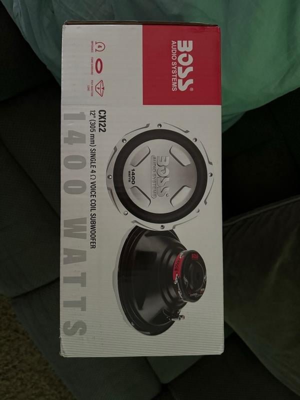 BOSS AUDIO Chaos CX122 12
