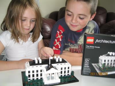 white house lego set walmart
