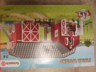 schleich farm world barn