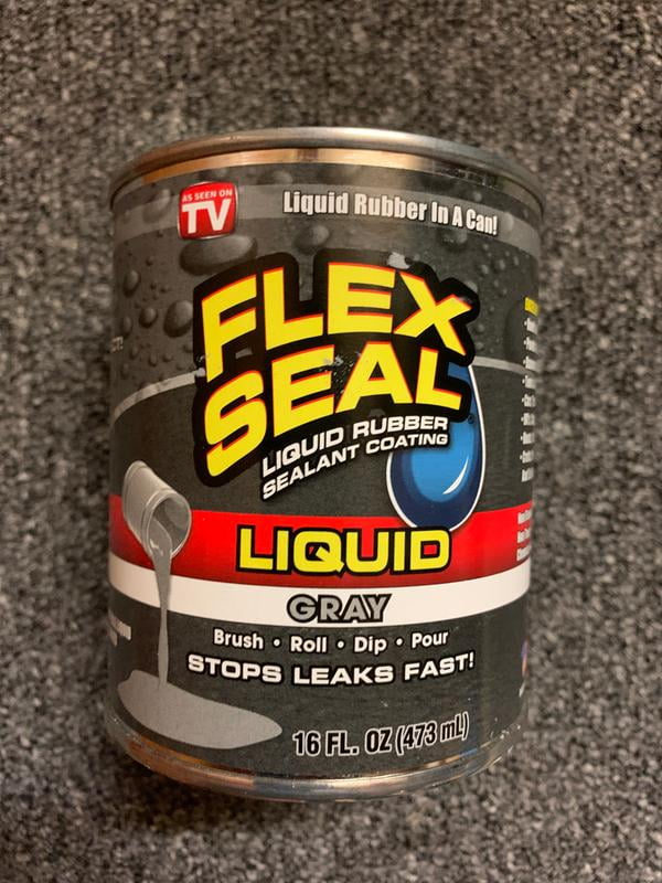 FLEX SEAL 1 Qt. Liquid Rubber Sealant, Gray - Gillman Home Center