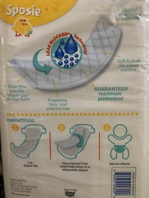 sposie booster pads walmart