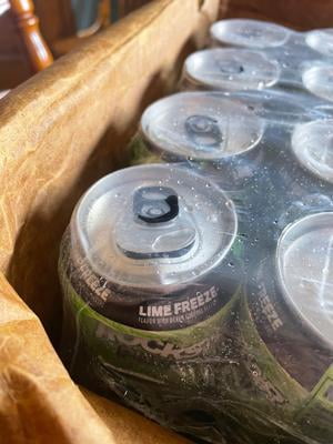 Rockstar Lime Freeze Energy Drink, 16oz Cans, 12-Pack, Caffeine