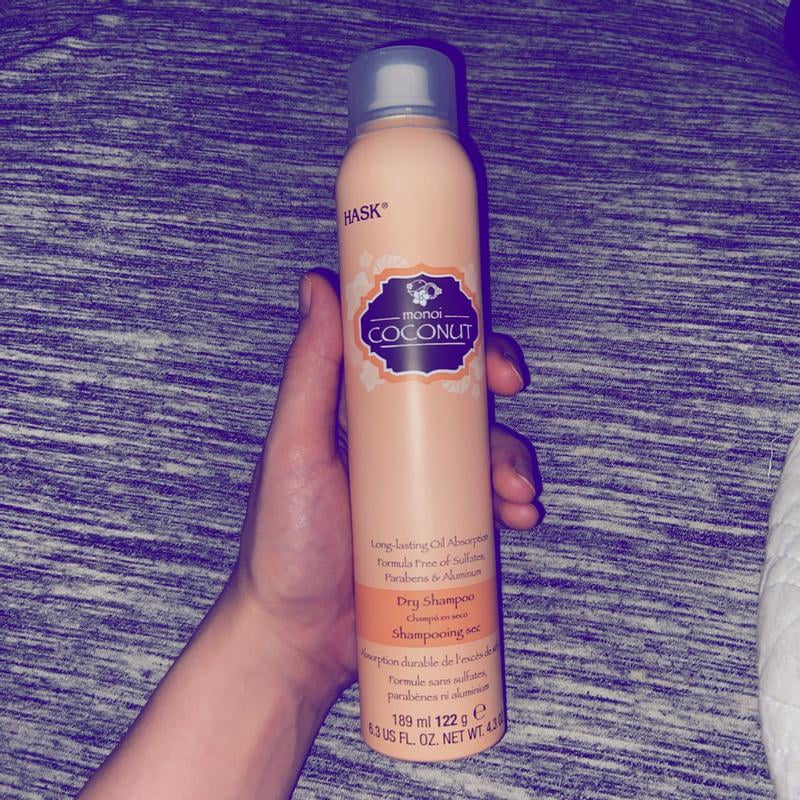 HASK Coconut Dry Shampoo – 122 G, Hypoallergen, Für Frische Haare Zwischendurch