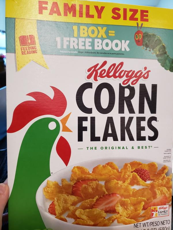 corn flakes for 18 months baby