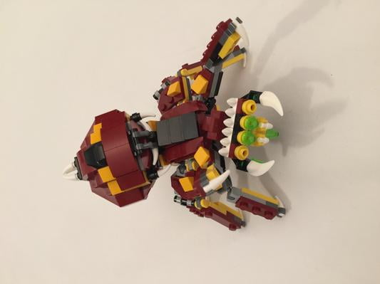 lego mythical creatures alternate build