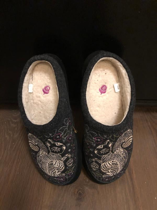 Acorn forest store mule slippers