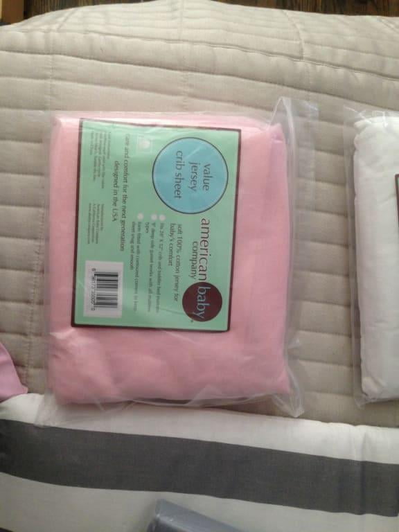american baby company crib sheets