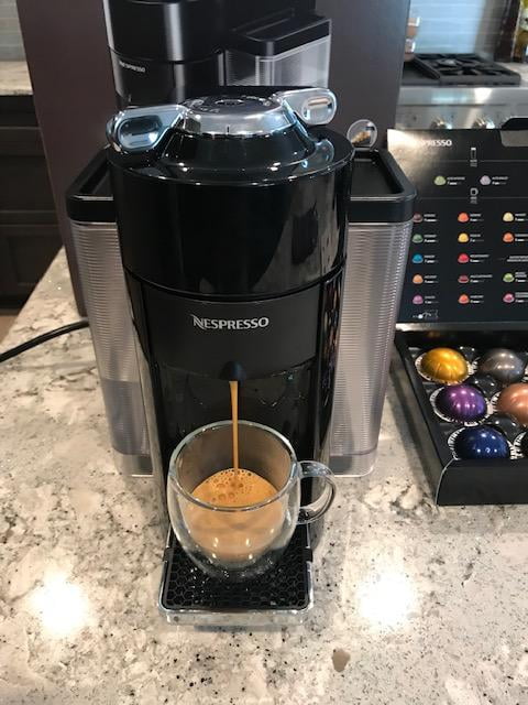 Nespresso Vertuo Coffee and Espresso Maker,1597 ml, by De'Longhi, Graphite  Metal