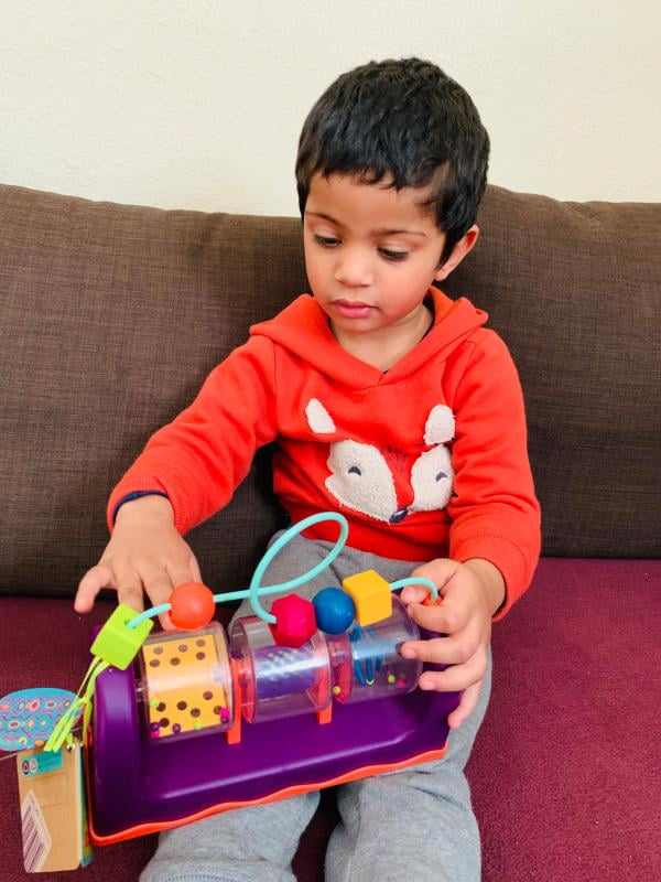 b toys spin rattle and roll