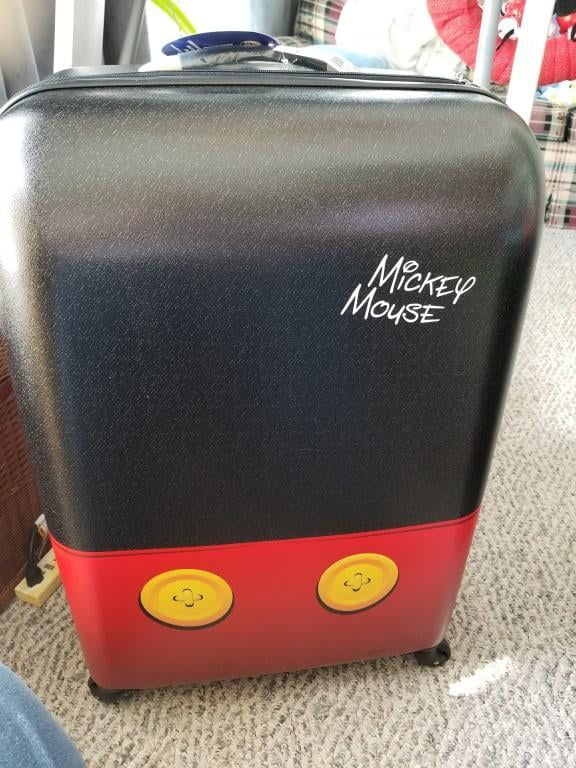 mickey mouse suitcase walmart