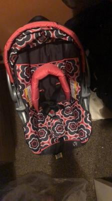 baby trend nexton travel system coral floral
