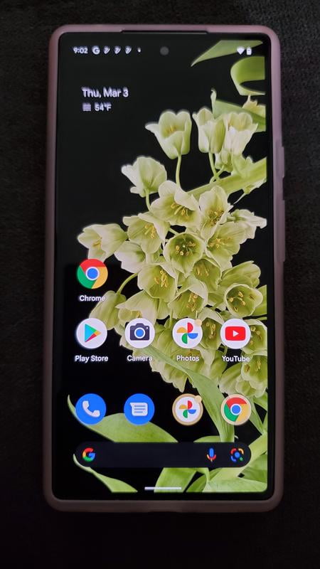 Google Pixel 6 Phone, 128GB, 8GB RAM, 50MP Camera, Factory