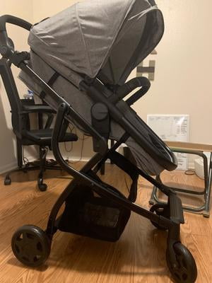 Customer reviews for Evenflo Omni Plus Modular Travel System with LiteMax  Sport Infant Car Seat, Mylar Gray, Unisex | Walmart.com