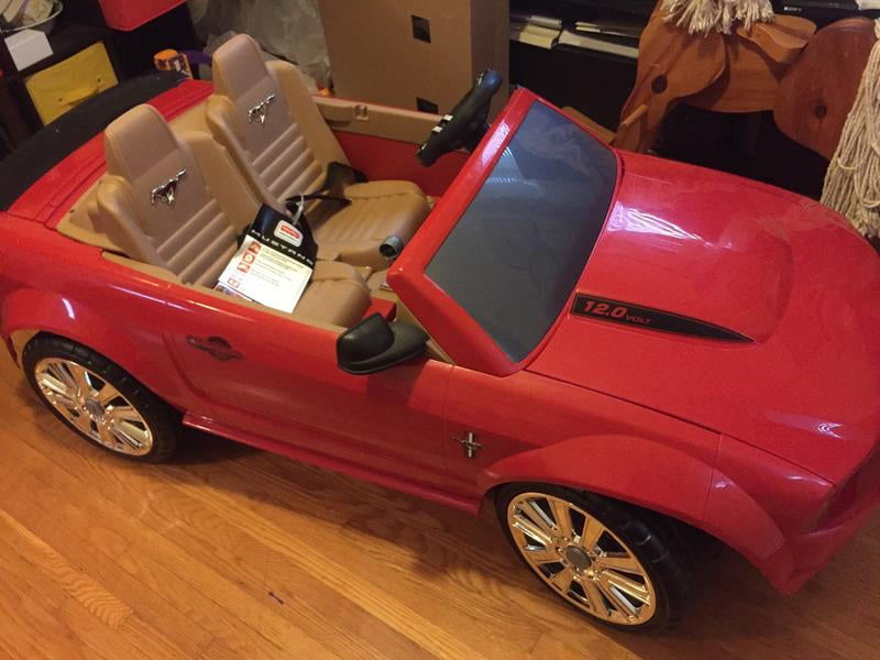 red mustang power wheels