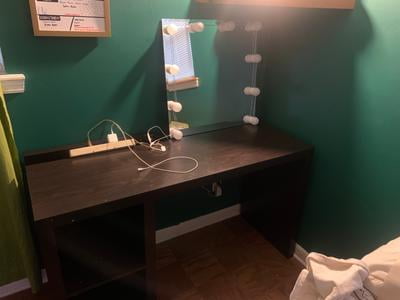 Mainstays Basic Student Desk Multiple Colors Walmart Com Metal Office Desk Small Computer Desk Student Desks