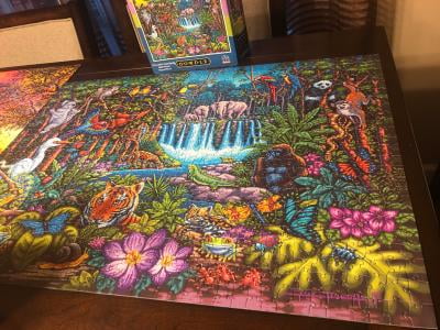 Dowdle Jigsaw Puzzle - Wild Jungle - 1000 Piece - Walmart.com 