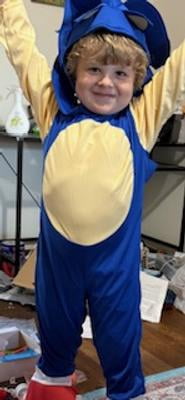 Rubie's Disfraz Oficial De Sonic The Hedgehog Para Niño – Incluye Mono, Capucha, Zapatillas Y Guantes – Tallas S, M, L