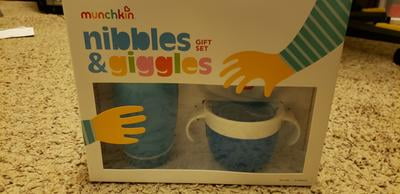 Munchkin Nibbles & Giggles Toddler Miracle Cup And Snack Catcher Feeding  Gift Set - Pink - 10oz : Target