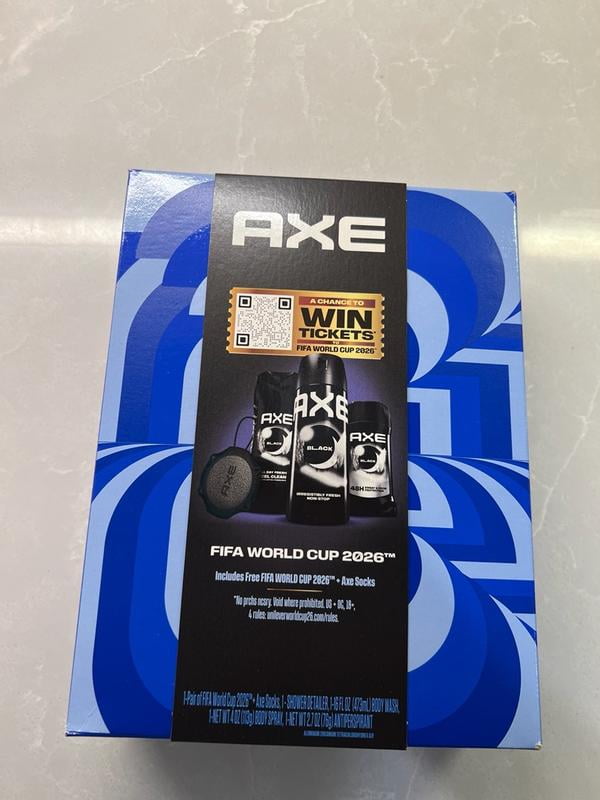 AXE Black Regimen x Fifa World Cup Body Care Gift Set with Body
