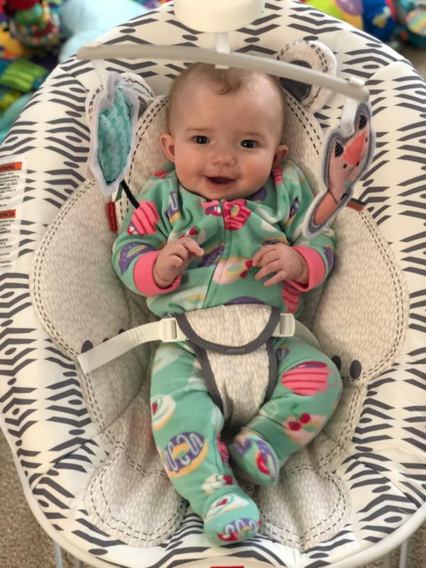 baby bouncer with foot pedal