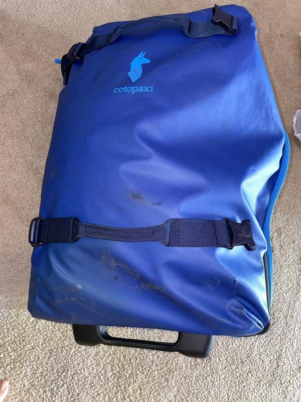 cotopaxi allpa 65l roller bag Durable wheels Cotopaxi Allpa 38 and 65L