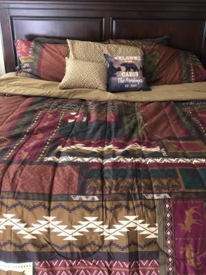 Mainstays Cabin Bed In A Bag Coordinating Bedding Walmart Com