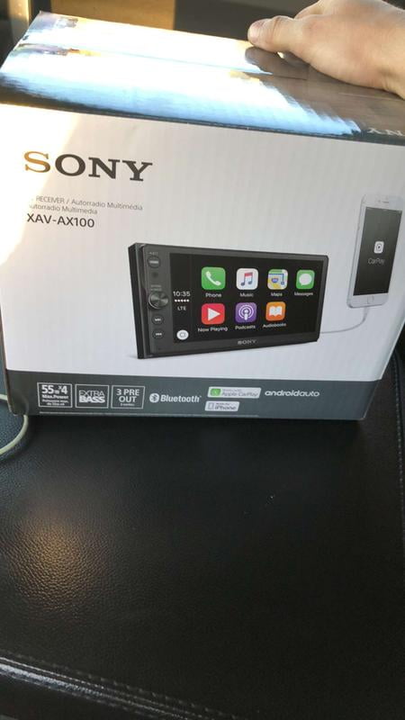 ➥ Sony Autoradio »XAVAX1005KIT«, (A2DP Bluetooth-AVRCP Bluetooth-Bluetooth  Digitalradio (DAB+) 55 W), mit Apple CarPlay und Bluetooth jetzt bestellen