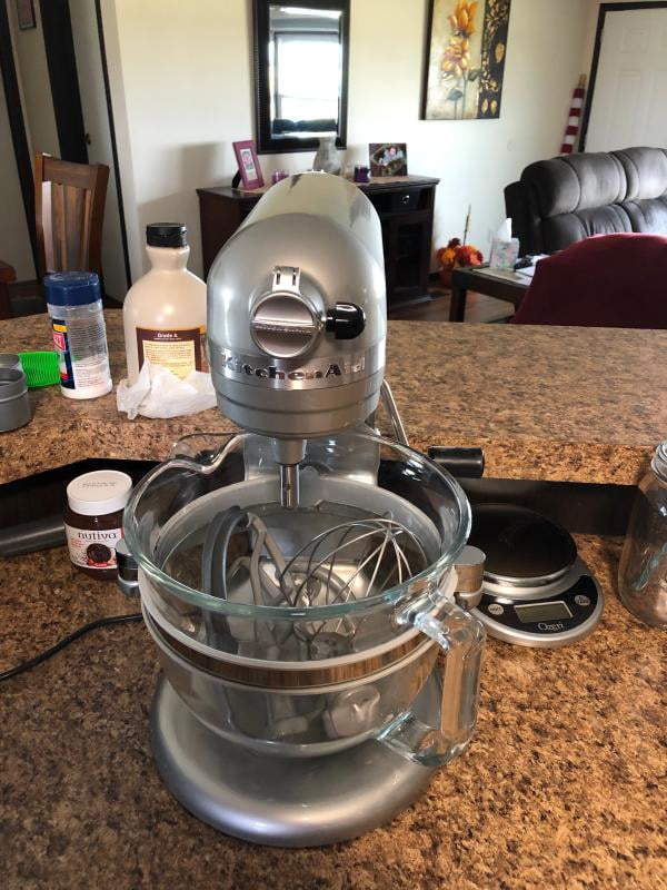 KitchenAid Pro 600 Design Series 6 Quart Glass Bowl-Lift