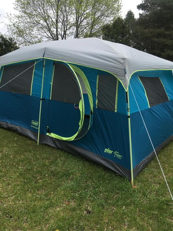 Coleman Tenaya Lake Fast Pitch 8Person Cabin Tent With Closet Auction