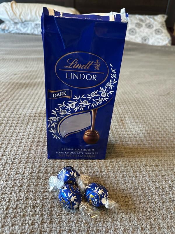 Lindt Lindor Dark Chocolate Truffles - 6oz - Walmart.com
