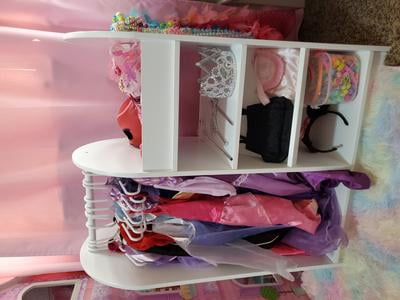 KidKraft Wooden Fashion Pretend Station, Kids Storage, White, for Ages 3+ -  Walmart.com