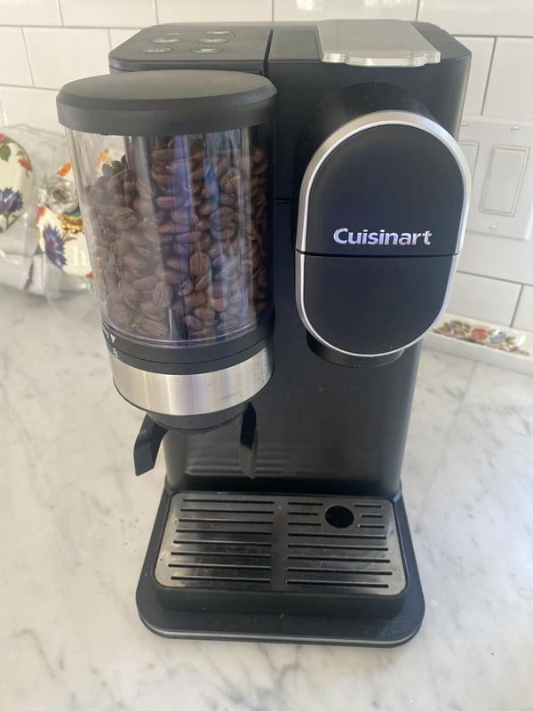 Cuisinart, Grind & Brew Single Serve Coffee Maker, 3-in-1, Black