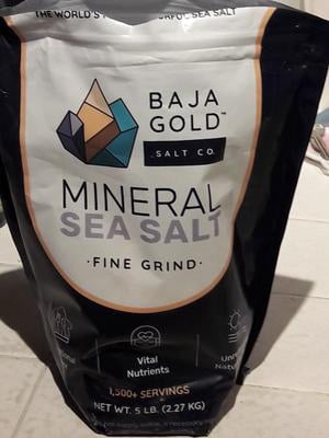 Saltique Baja Sea Salt Fine Ground 454g