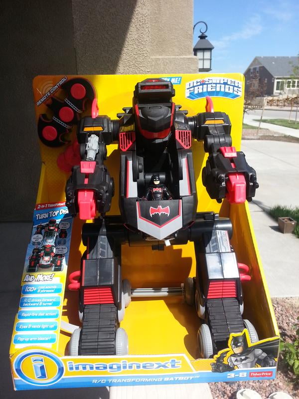 imaginext transforming batbot big w