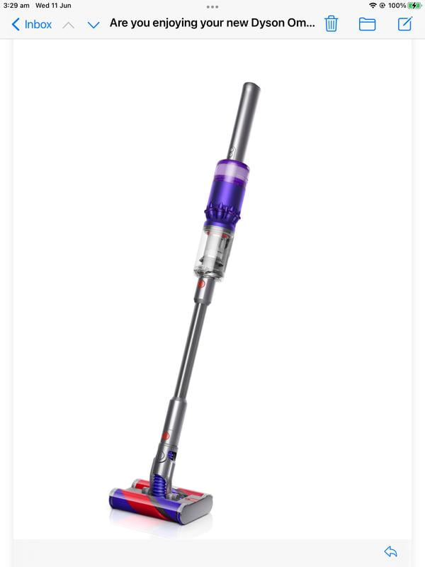 dyson スティッククリーナー本体 紫 Dyson（ダイソン） 掃除機 サイクロン クリーナー Dyson Digital Slim