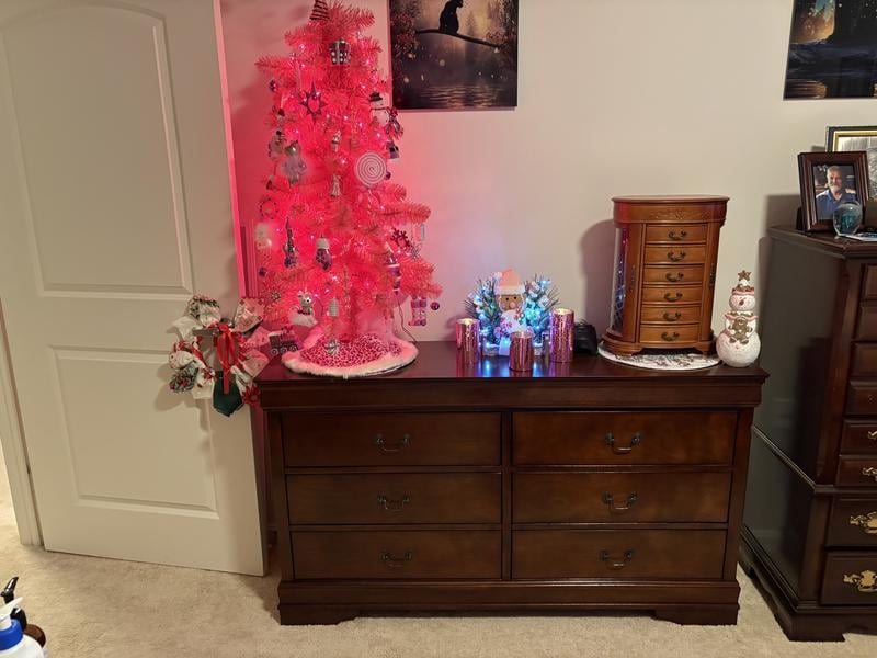 white christmas dresses Alisdair Dresser – Slumberland main image 1