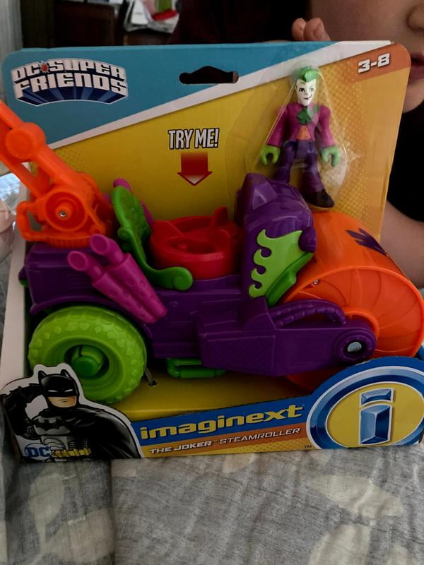 joker steamroller imaginext