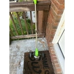 24V 650W Lawn Mover Electric Grass Trimmer Cordless W/2 Batteries, Battery Weed Eater, Electric Weed Wacker, Lawn Mower Cordless Pruning Cutter Weed Wacker Garden Trimming Tool