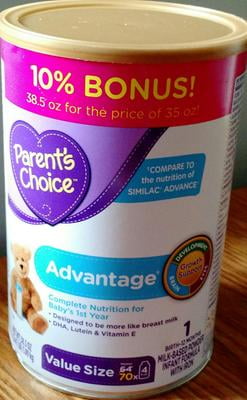 parents choice advanced formula